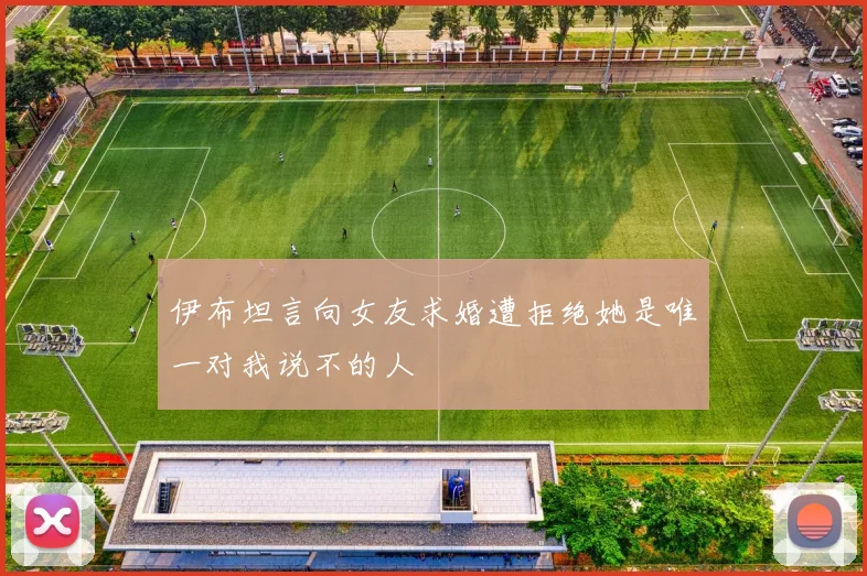 伊布坦言向女友求婚遭拒绝她是唯一对我说不的人