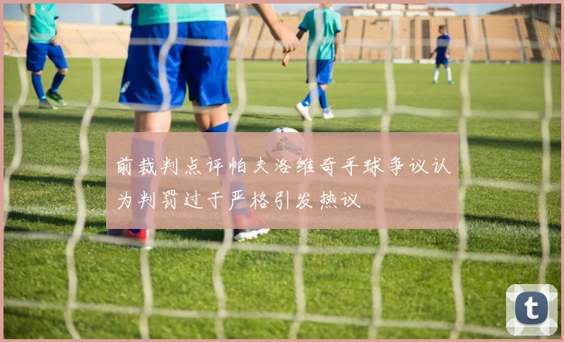 前裁判点评帕夫洛维奇手球争议认为判罚过于严格引发热议